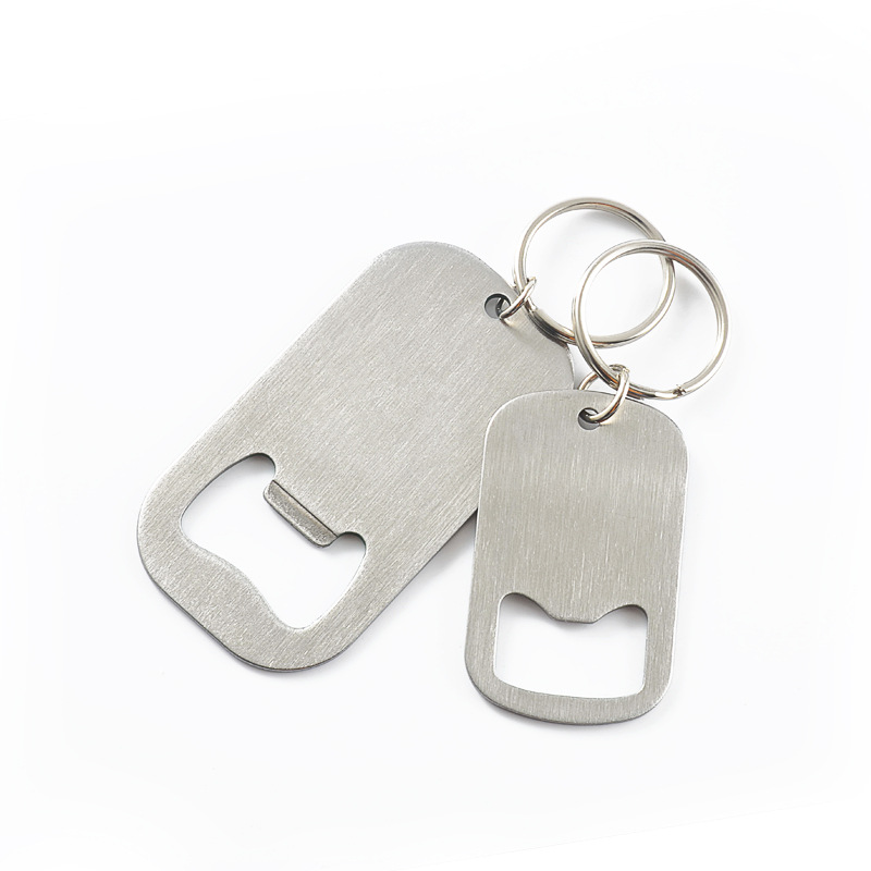 Exquisite Small Sturdy Durable Simple Fast Easy Carry Open Beer Tools Keychain Bottle Opener Stainless Steel Corkscrew