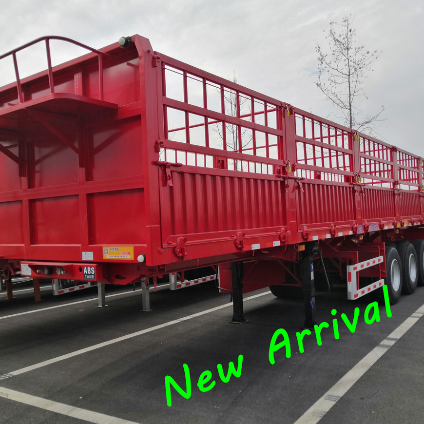 # OYJD высокий уровень мастерства 40ft бортовой прицеп 60t Полезная нагрузка укрепить забор полуприцеп использование контейнер gen комплект транспорта в продаже