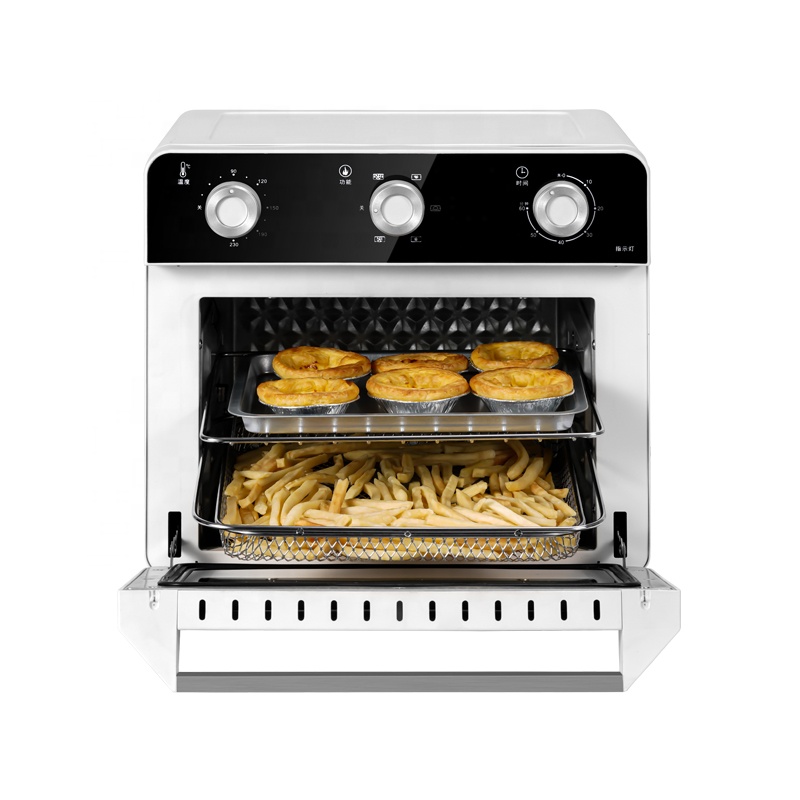 Popular home use 20L electric baking oven hot air circulating frying price for hot toaster oven air fryer