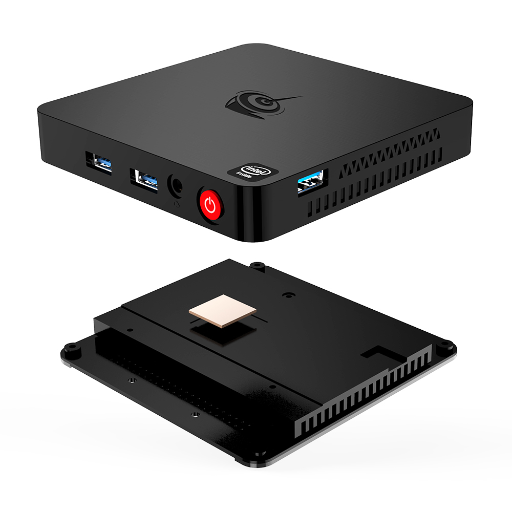 Мини-ПК с поддержкой windows 10, atom Z8500, T4, Wi-Fi 2,4/5 ГГц, 12 В, 1,5 А