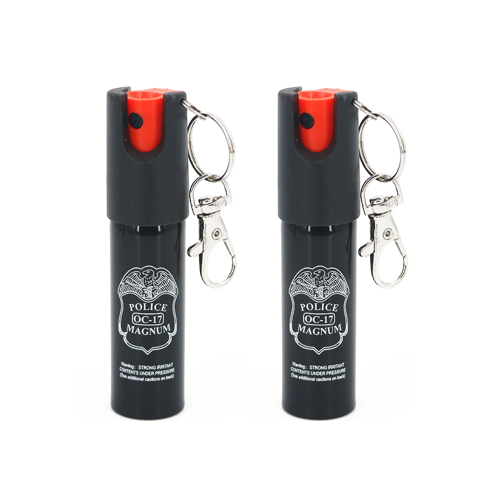 Wholesale Women Self Defense 20ml Mini Plastic Pepper Spray
