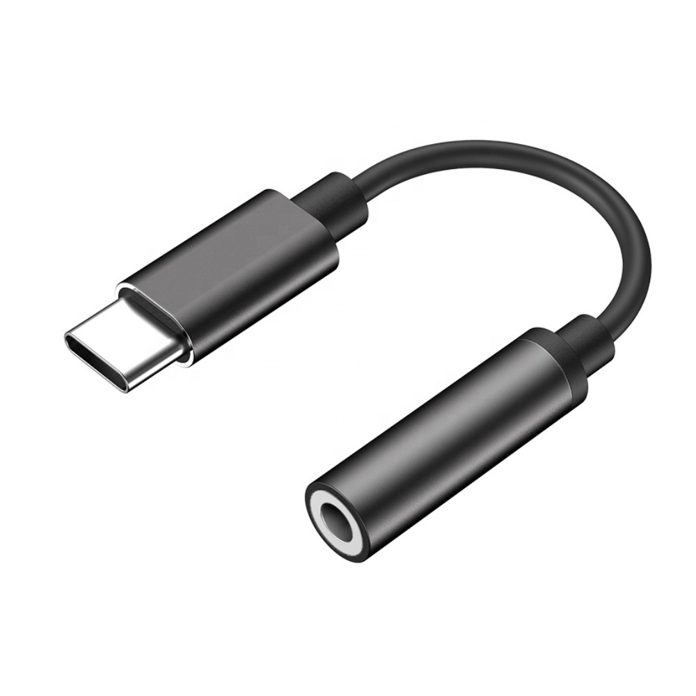 Hifi Audio Dac 3.5mm Headphone Adapter Usb Type C To 3.5mm Headphone Jack Audio Adapter For Mobile Phone