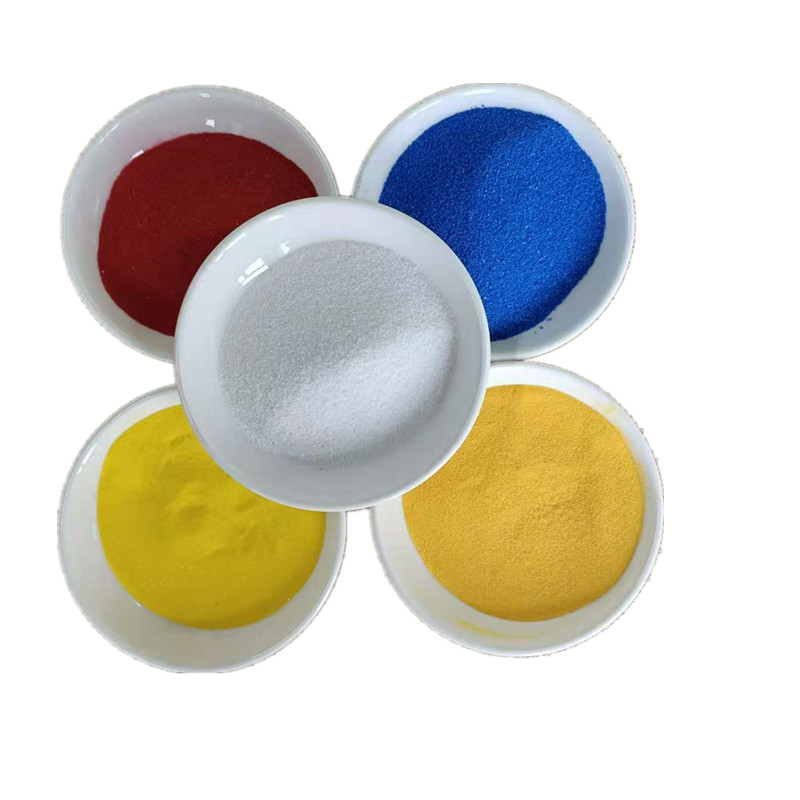 Mix colorful natural colored quartz sand kids color pool tile for floor paving