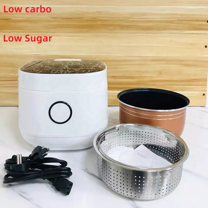 5L Smart Touch Screen с низким/высоким содержанием сахара рисоварка Многофункциональный антипригарным внутренней поверхностью малой емкости электрические рисоварки
