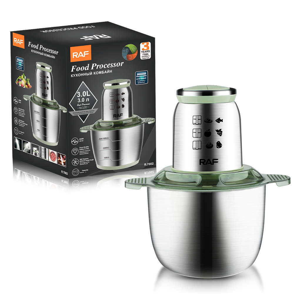 Factory Direct Sales 3L Mini Food Processor High Quality Food Chopper Food Processor