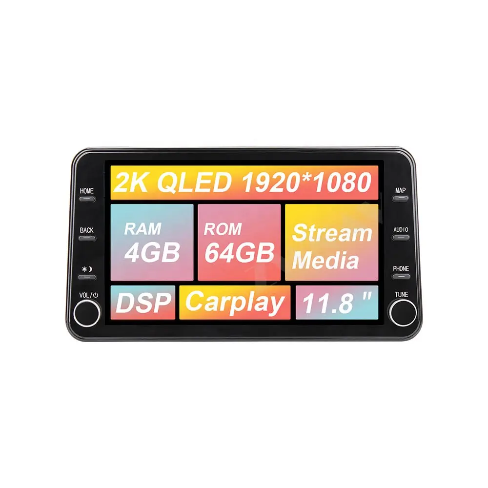 11.8" MAX-PAD Android 9.0 Car GPS Navigation For Nissan Sentra 2020 Sylphy Multimedia Radio Unit