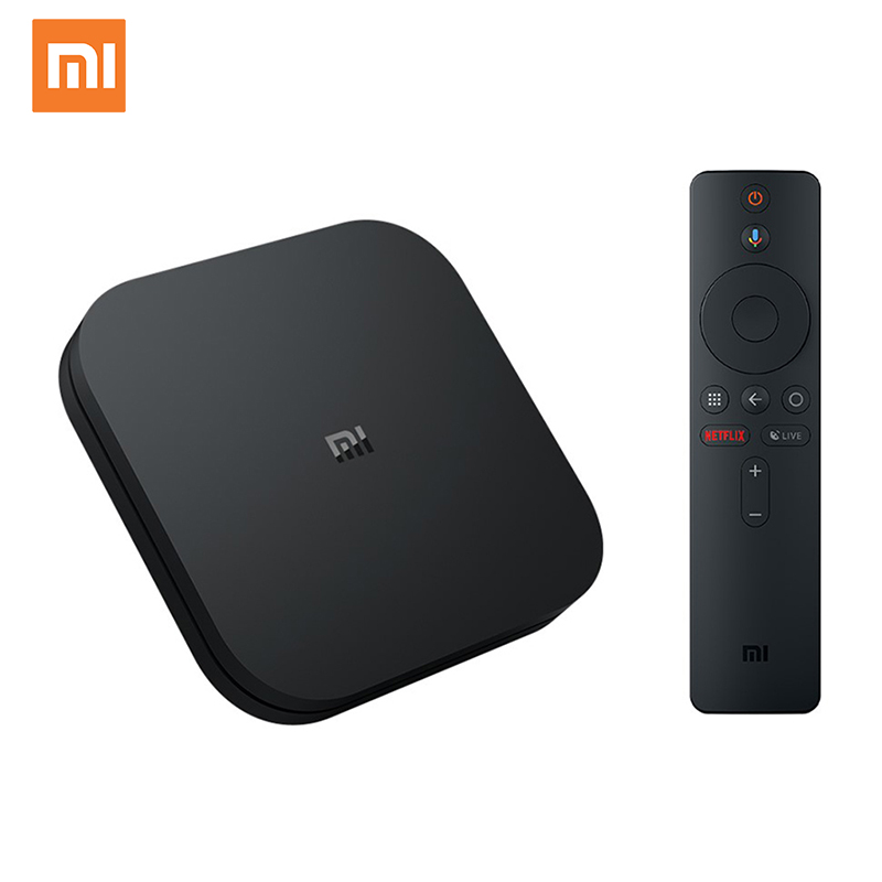 Глобальная ТВ-приставка Xiaomi Mi S Android TV Box S 8,1 Ultra HD 2G 8G IPTV телеприставка Xiaomi Mi Box S 4K