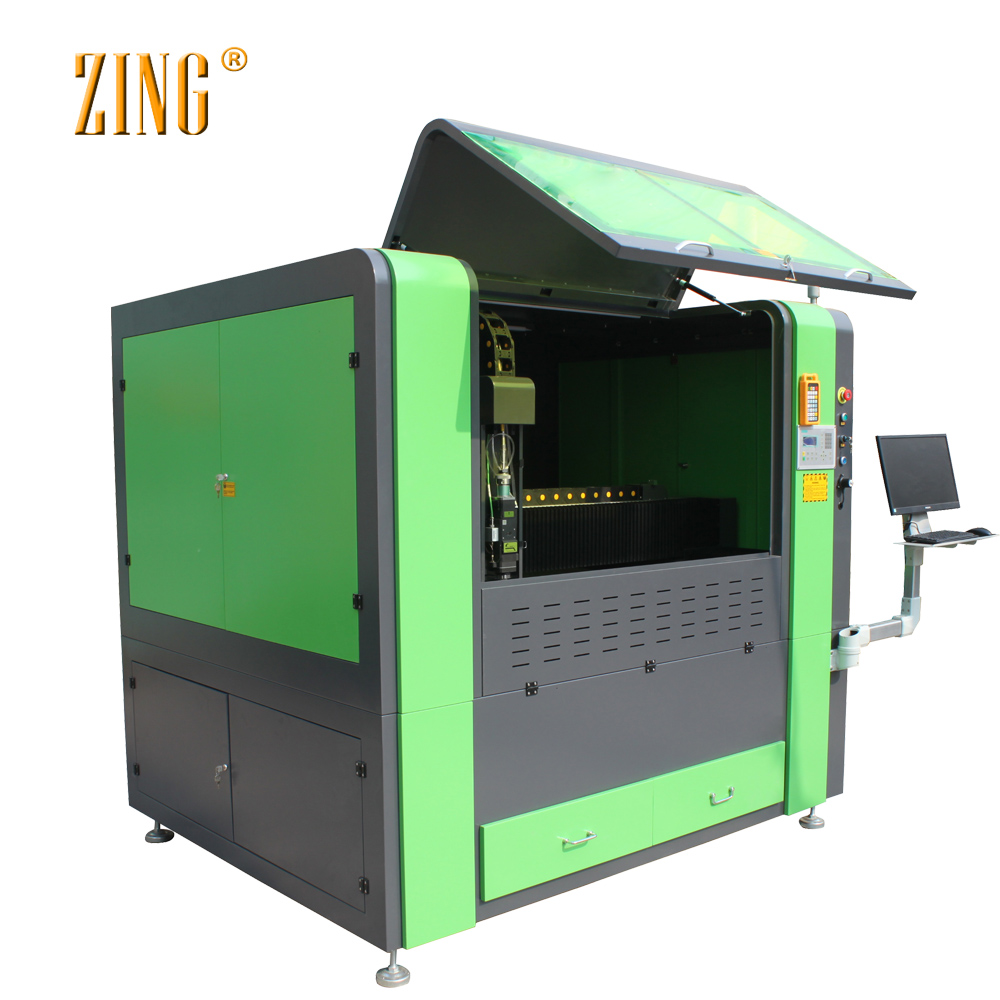 Jinan Zing 500 Вт 750 Вт 1000 Вт 1500 Вт машина для волоконной лазерной резки 1390