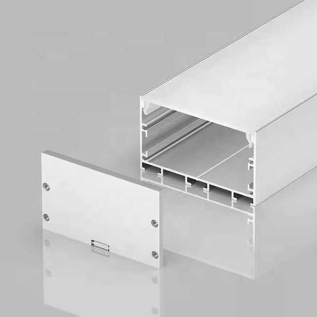H16 For Ceiling Wall Aluminum Profile Channel Recessed Architectural Drywall Gypsum Unilateral Plaster in LED Aluminium Profile