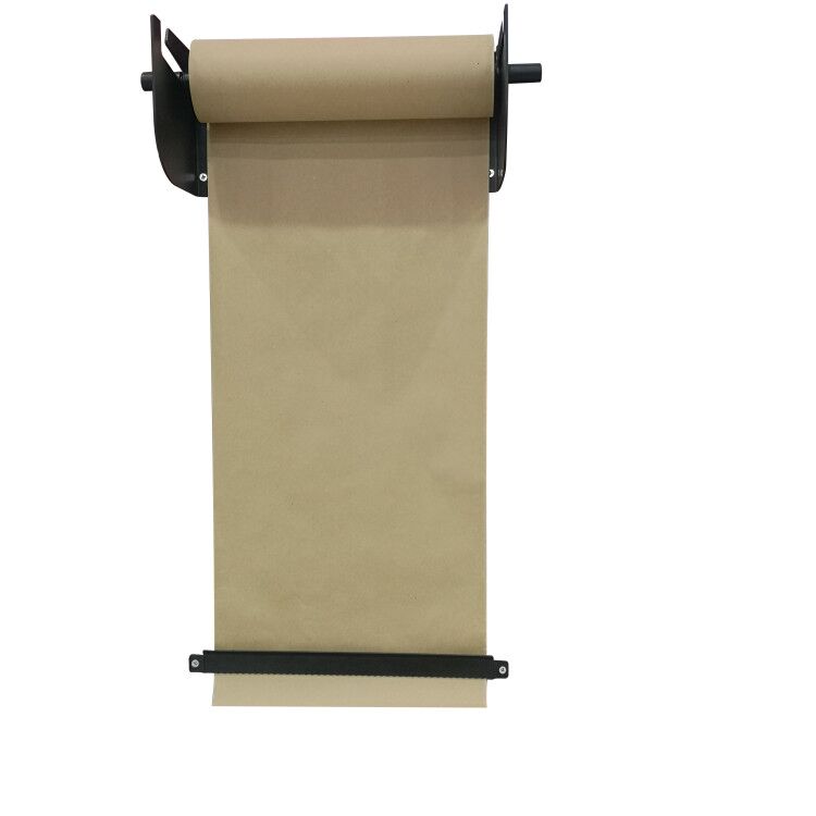 Wall Mounted Kraft Paper Dispenser Drawing Paper Roll Holder