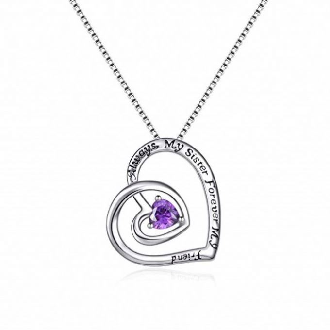 Gifts Sterling Silver Sister Necklace