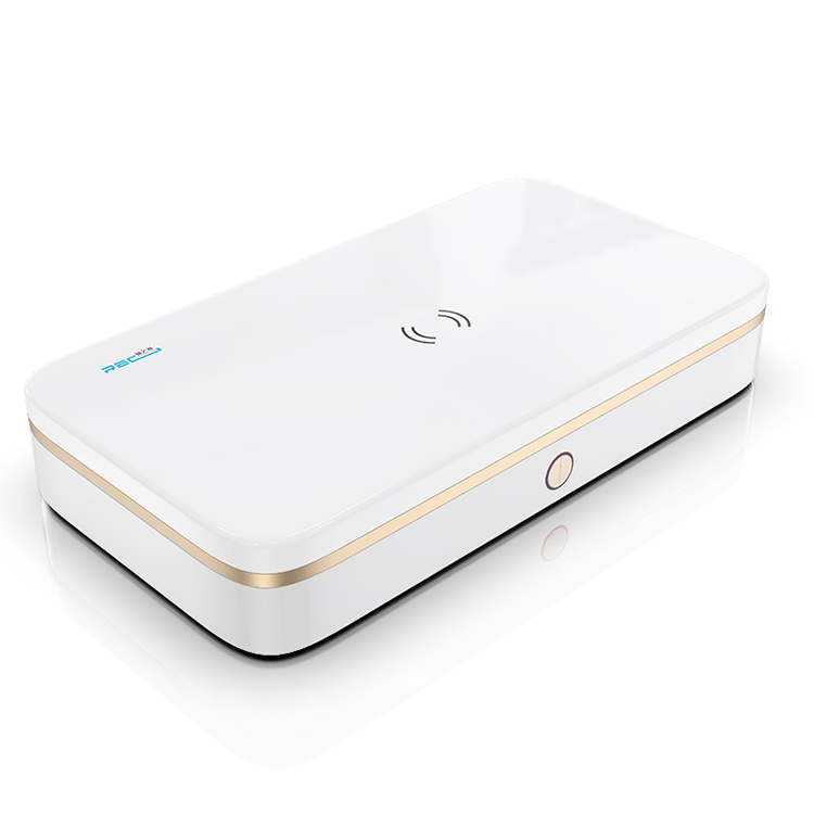 Multifunction power bank cleaner cell phone sanitizer UV sterilizer Wireless charging disinfection box mobile phone sterilizer