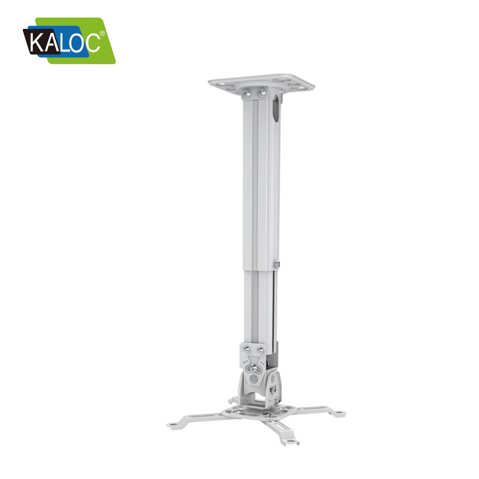 Потолочное крепление для проектора kaloc T518, регулируемая длина 390-610 мм, может нагрузить 21,2 кг, хороший помощник для офисной конференции