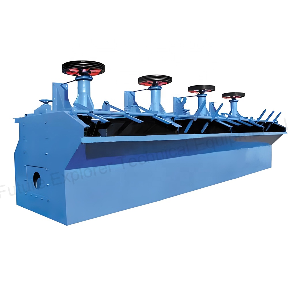 FETECH Customize Mineral Processing Plant Line Mining Machinery Flotation Separator Machine For Copper Zinc Lead Nickel Gold Ore