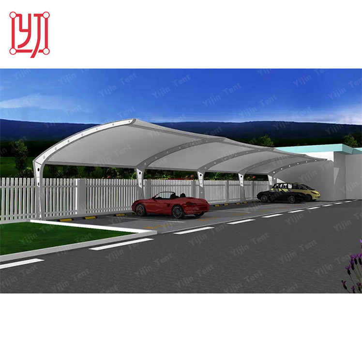 Мембранная структура теневой крышки для парковки автомобиля, гаражные автостоянки теней