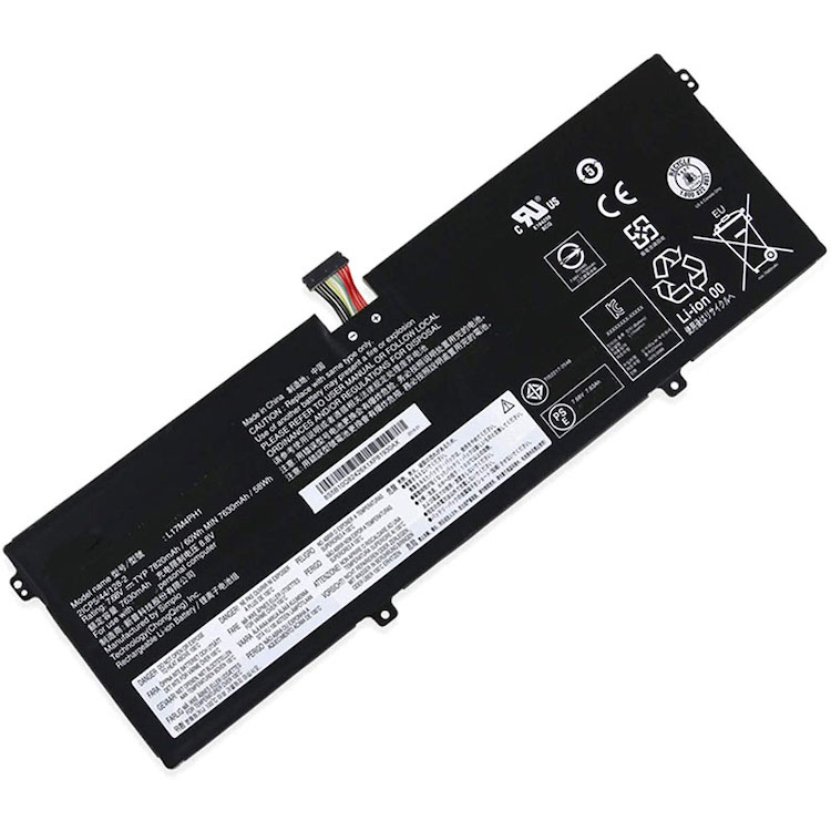 Replacement laptop battery cell for Lenovo YOGA 7 Pro L17C4PH1 60WH