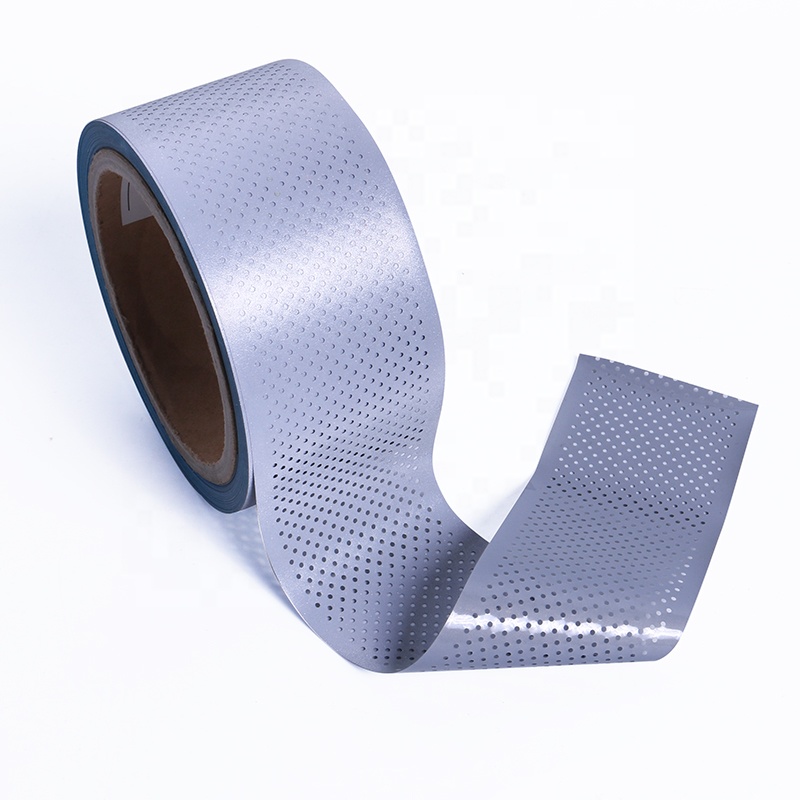 HA7511(HA303) Silver Perforated PU/PES reflective Heat Transfer Vinyl Tape