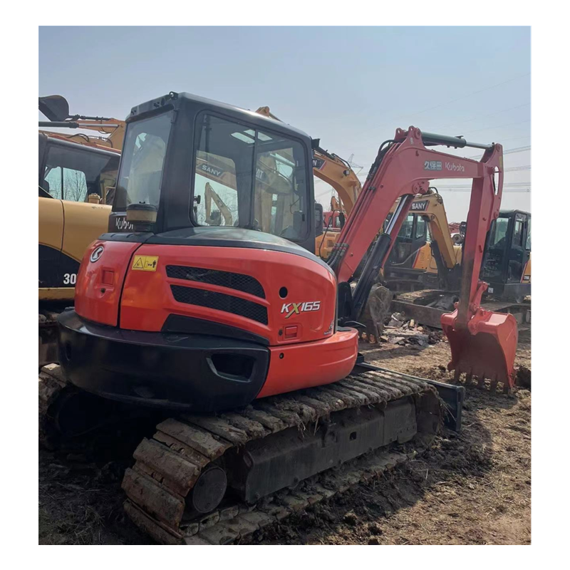 Kubota165-5 мини небольшие экскаваторы оборудование Японский Б/у экскаватор машина с дешевым ценой и запасных частей для продажи