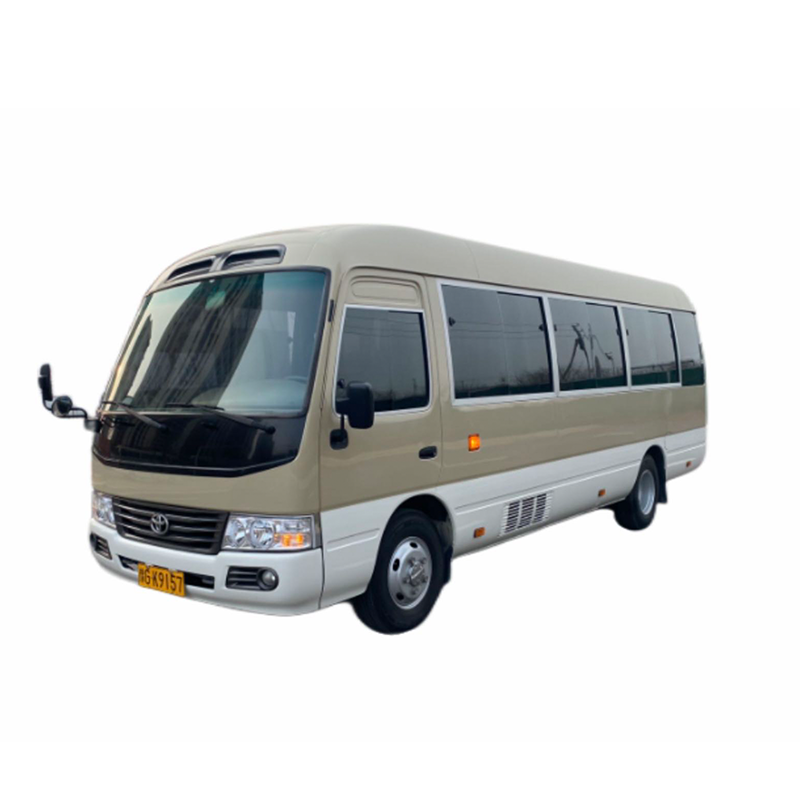 Высокопроизводительный китайский бренд новый или подержанный Toyota Coaster мини-автобус для продажи