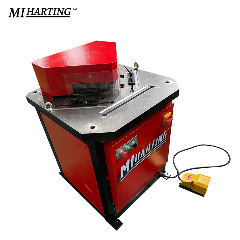 Pneumatic notching corner Angle cutting Machine for sale