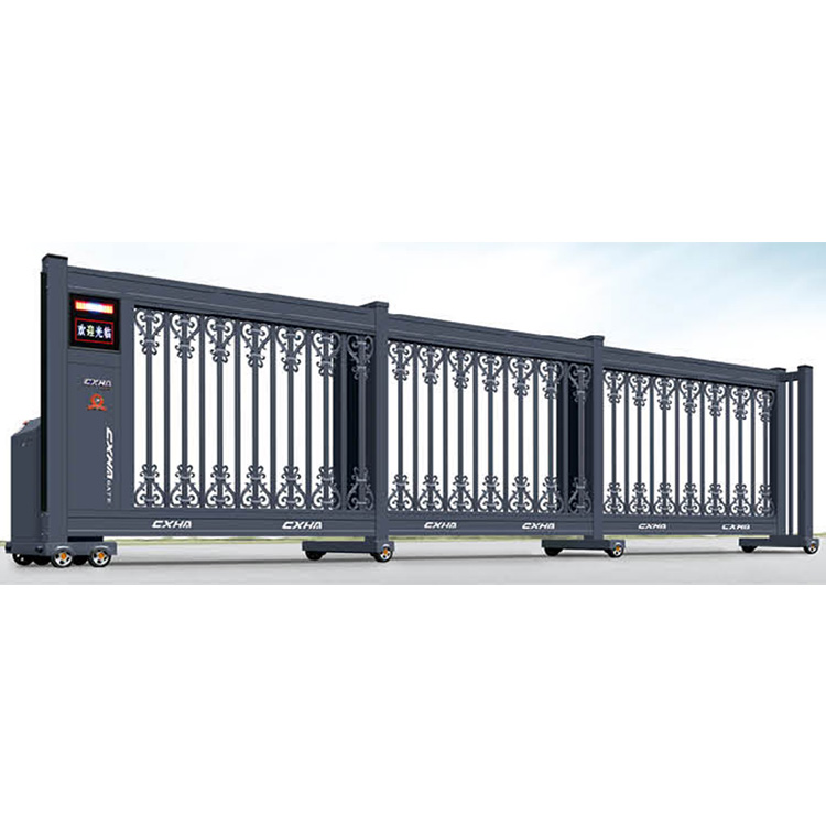1 piece gate main gate iron morden steel gates for house