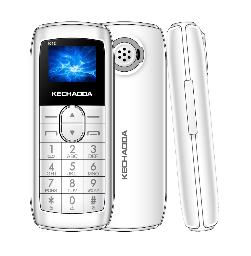KECHAODA K10, Новое поступление 0,66, ЖК-дисплей, размер пальца, BT dialer, мобильный телефон