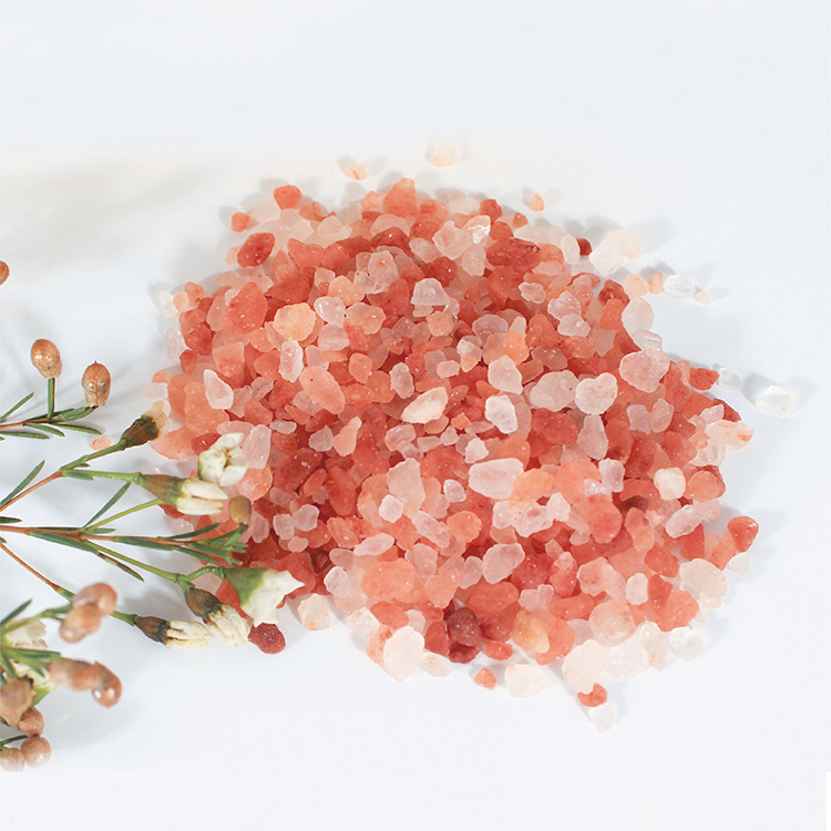2021 new OEM/ODM Skin Bath Natural Pink Himalayan Salt, Bottle For Bath Salt