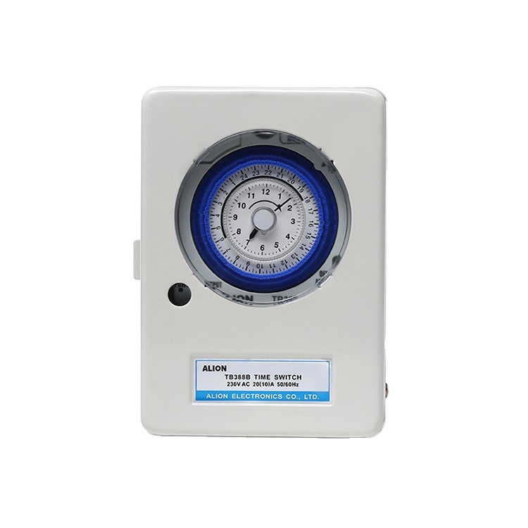 ALION TB388B 220V-240V переменного тока, 50-60 Гц 24 часа в сутки для настенного монтажа ежедневная программа Аналоговый реле времени