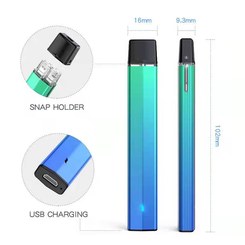 rechargeable 380mah battery thick vape pen cbd empty cbd pen