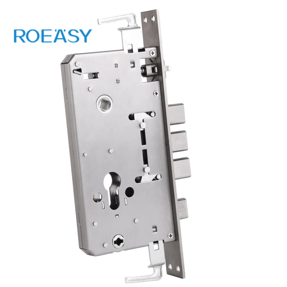 ROEASY En 60*68 Stainless Door Lock Body Europe Customization Smart Steel Lock Mortise Lock Body 6068#