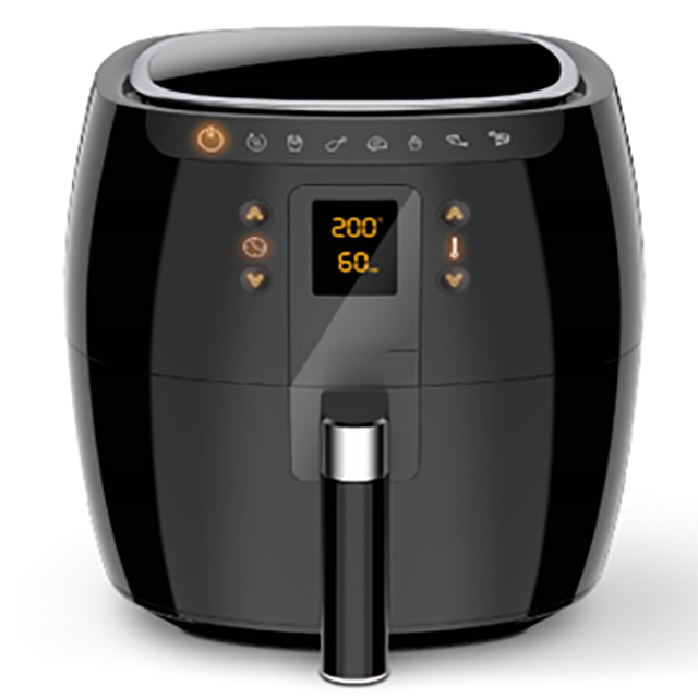 2021 New design amazon 5.5L digital LCD display air fryer