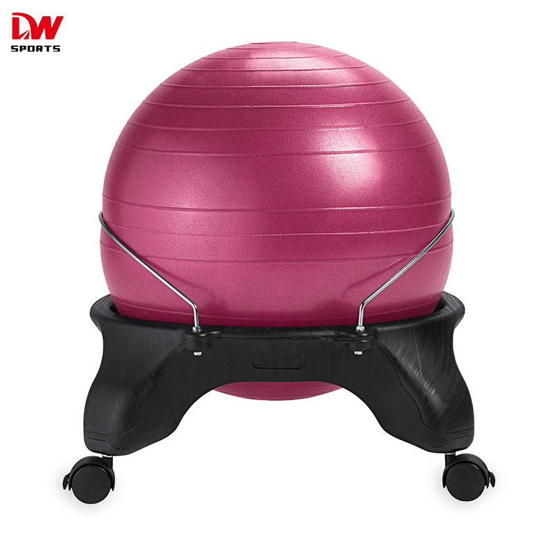 DW Sports Gymnastic Fitness Gym Yoga ball Chair Sport Fitness Exercise Ball Chair