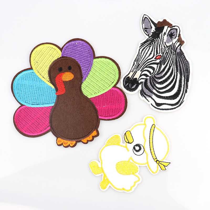 Custom Badges Embroidery Patches Iron On Patch Cartoon