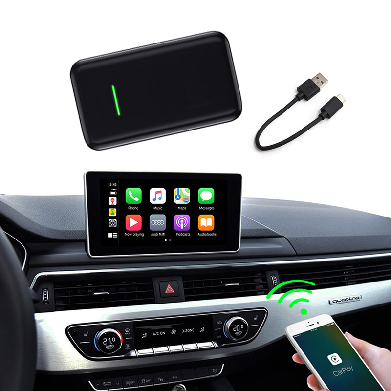 Подключен к беспроводной Carplay адаптер ключ Android автоматическое подключение беспроводного Carplay для Apple Phone