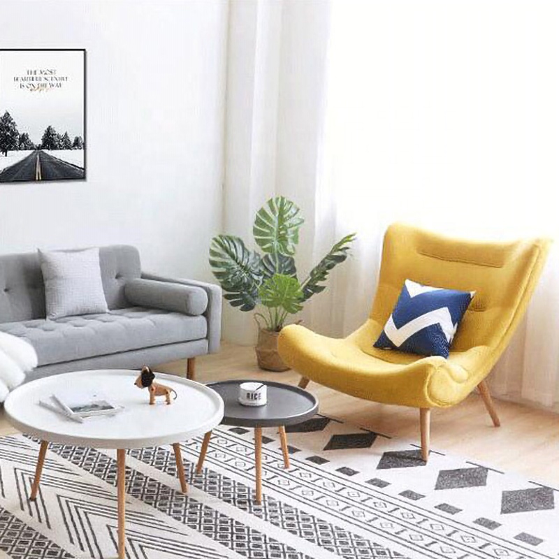 Home Furniture Fabric Upholstered Arm Chair 21XJSR003 Divan Sofas for Living Room