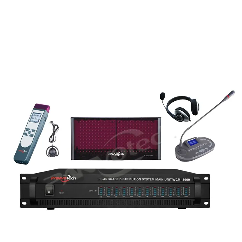 Multi Languages Translation Equipment Simultaneous Interpretation Equipment For Conference Room Interpretation Systems WCM-8600