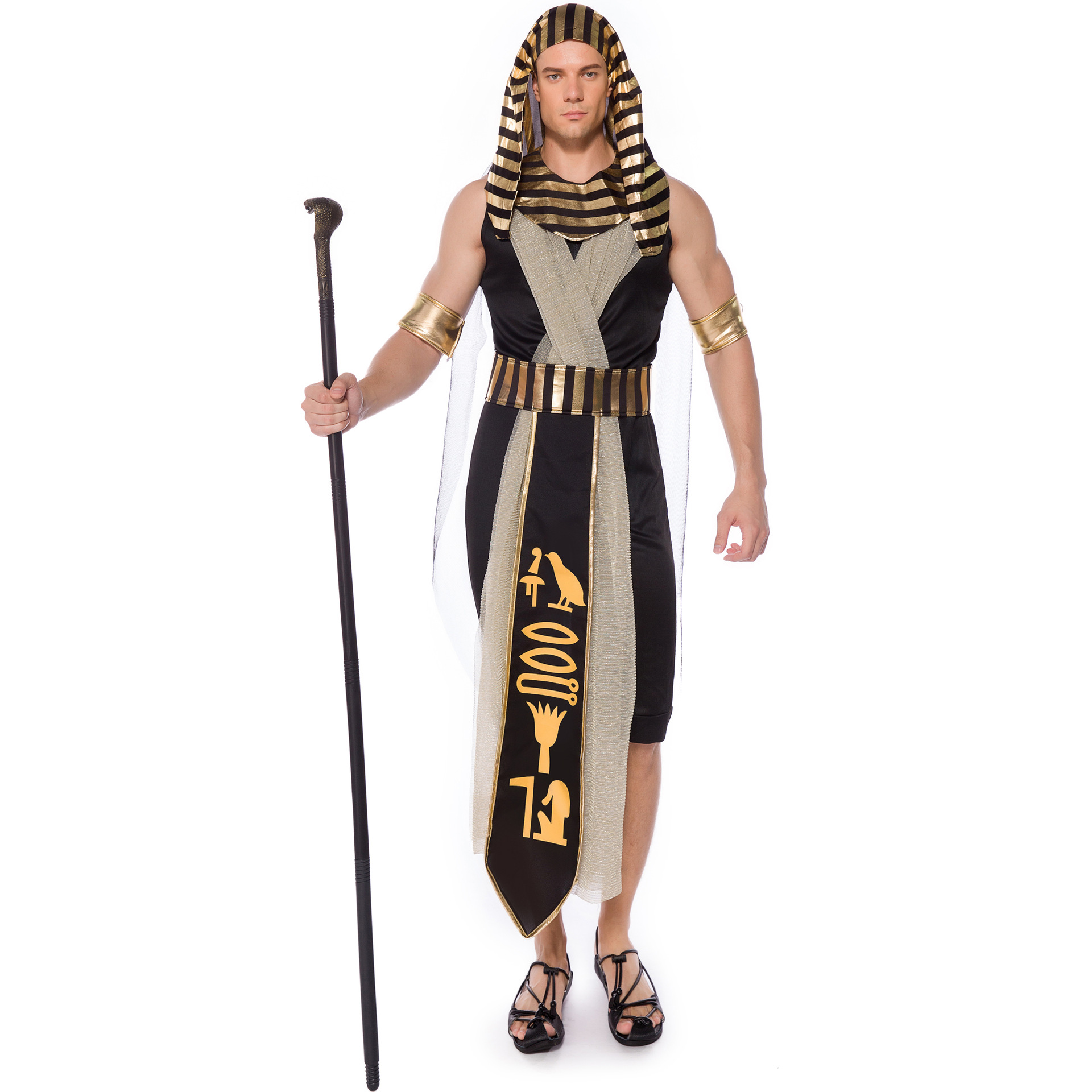 Halloween carnival party cosplay Egyptian costume role play King of Egypt costume for men