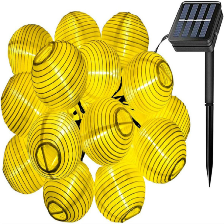 solar garden outdoorpatio lights waterproof lantern for outdoor garden home party wedding