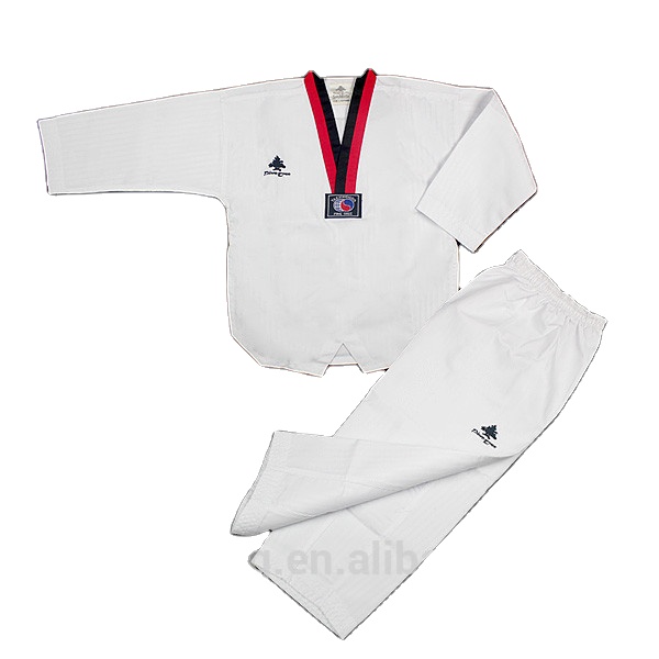 2021 new jacquard uniforms martial art pine tree dobok taekwondo