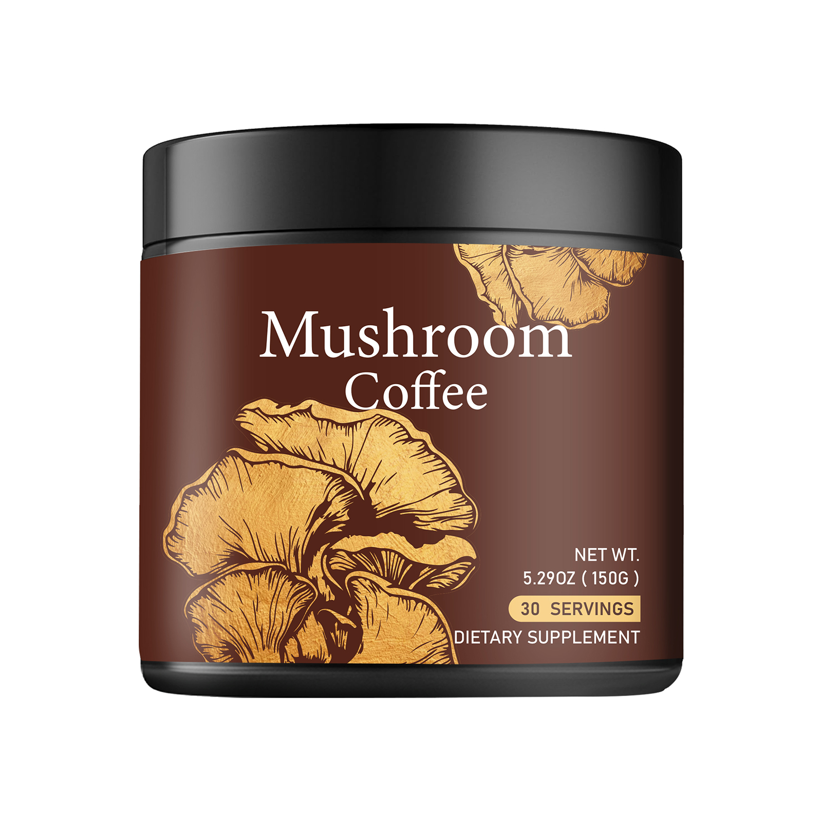 OEM 14 in 1 Organic Cordyceps Reishi Chaga Lions Mane Mushroom Extract Powder Instant Mushroom Coffee