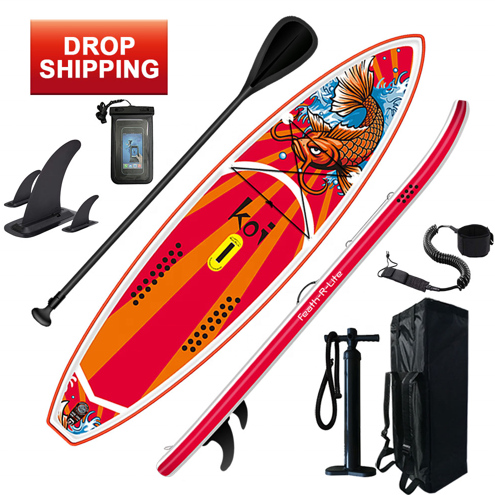 Funwater Перевозка груза падения sup оптом-sup-весло доска надувная рыбацкая sup серфинга для продажи китайского производства