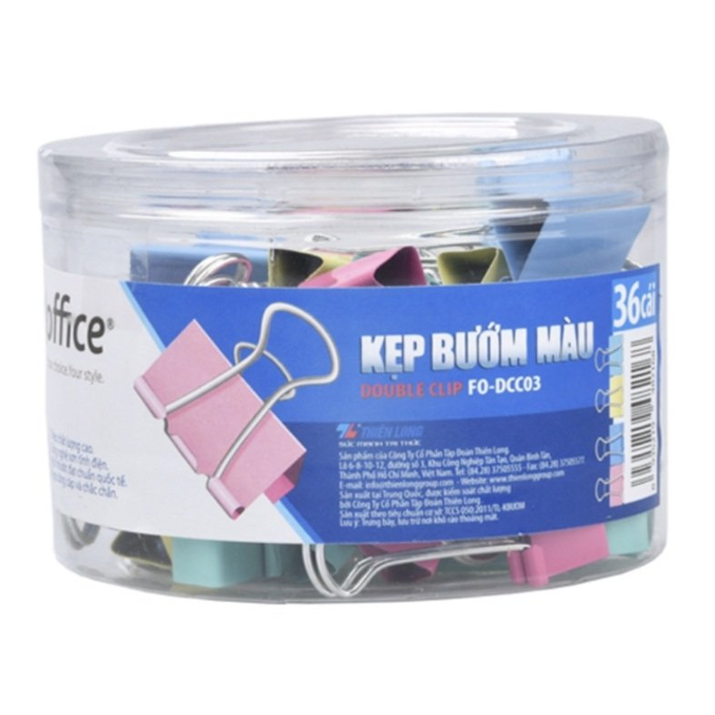 High Quality Metal Flexoffice Brand Modern Style 25mm FO-DCC03 Paper Clip For Office Supplies From Vietnam