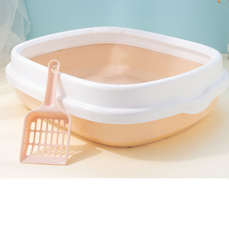 Amazon top seller Pet Supplies Cat Litter Box Pet Product Large Space Cat Toilet Cat Litter Box