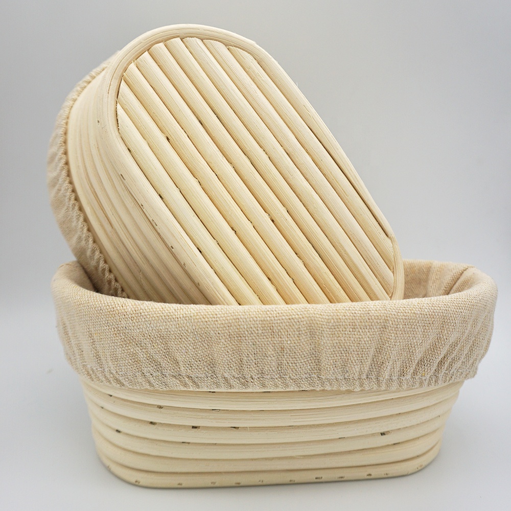 Овальная корзина для хлеба Banneton, корзины sourтеста Brotform, корзина для изоляции, набор полотенец Banaton для выпечки ротанга