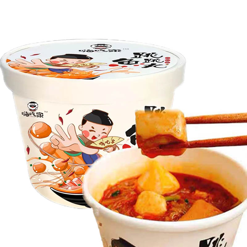 Оптовая продажа рис быстрого приготовления лапши tiaotiao Рыбная Фрикаделька риса вермишель haichijia