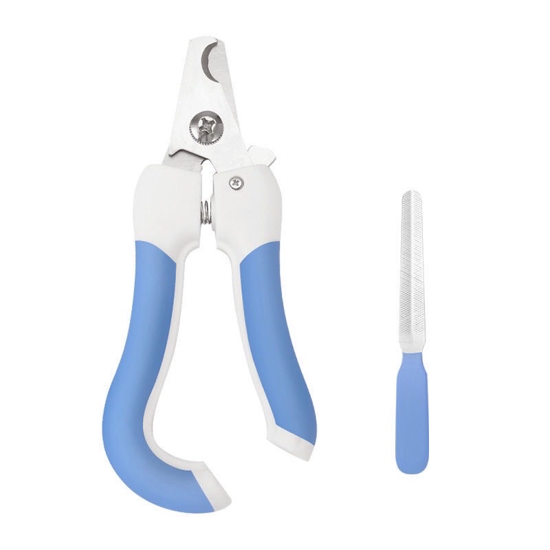 Quick Release Spring Clamps Assembly Pet Nail Clipper with Nail File