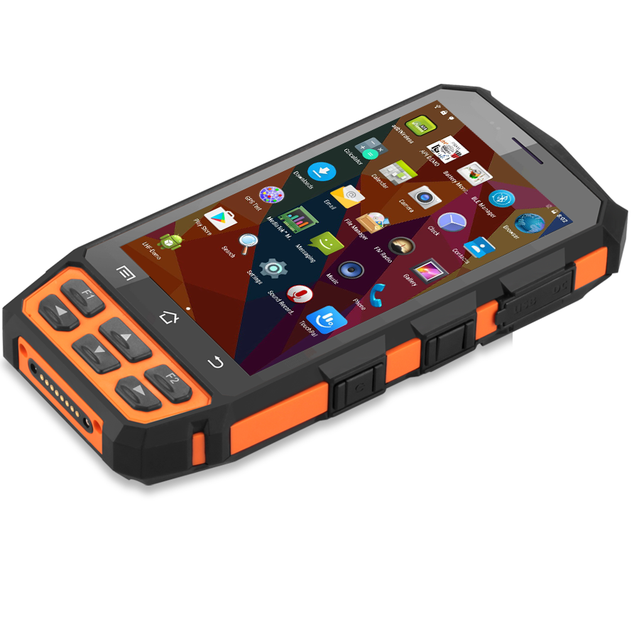 Можно крепить любые приспособления: PDA C5000 Logistique ручной 5 дюймов Android 4G Считыватель RFID Pos терминал
