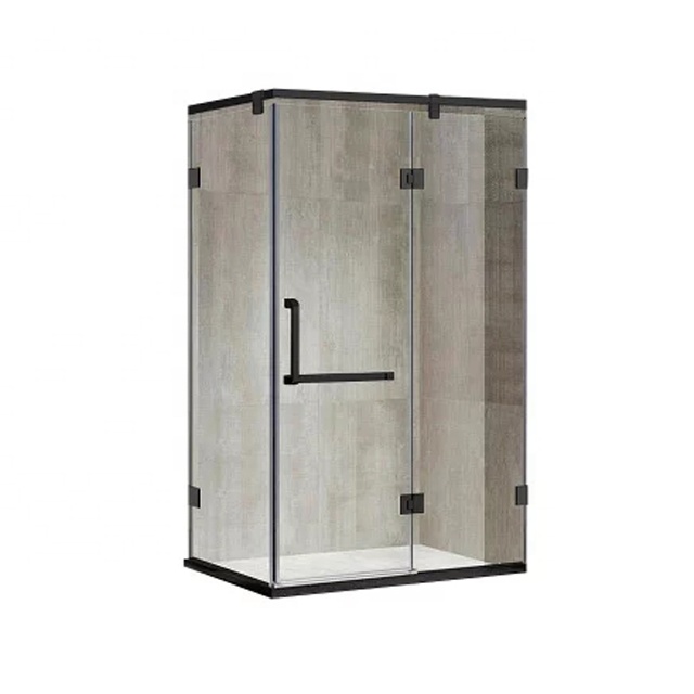 Portable bathroom shower cabin prefab tempered glass sliding shower room