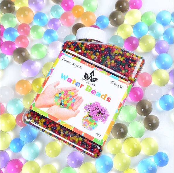 Водные бисеры упаковке Rainbow Mix более 50000 бусины цветные линии, прозрачная Водонепроницаемая гелевые шарики для похода в спа-салон пополнения чернил