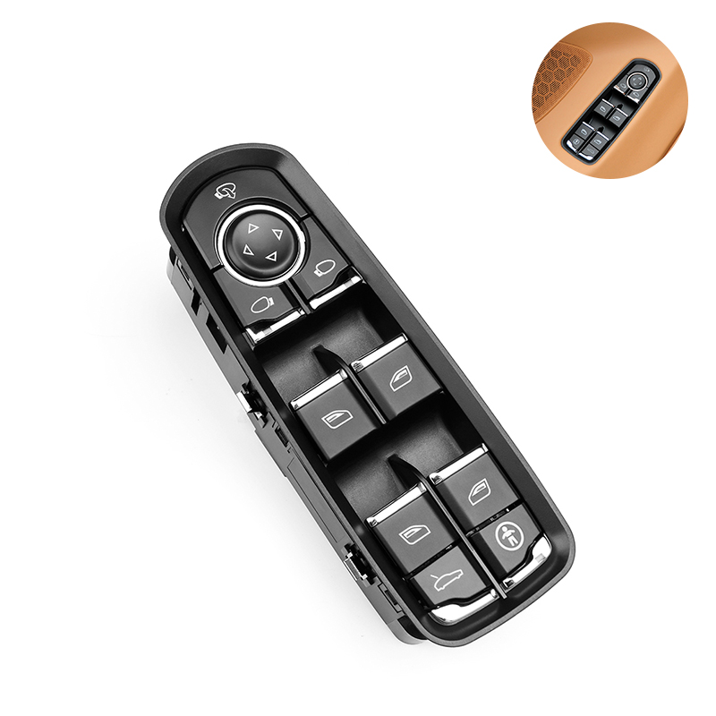 Главный выключатель стеклоподъемника в сборе для Porsche Cayenne Panamera 7PP959858MDML 7PP959858RDML 7PP959858AEDML 09-16 лет